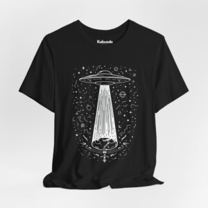 Alien Beacon- Jersey Cotton Graphic Tee Shirt