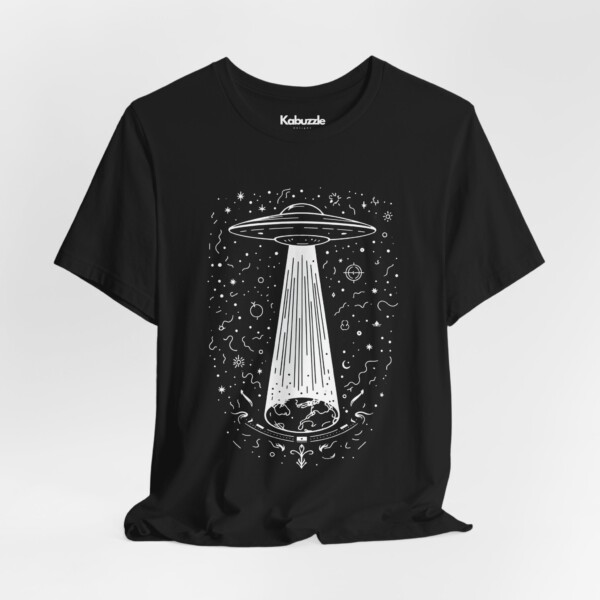 Alien Beacon- Jersey Cotton Graphic Tee Shirt