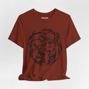 Alpha’s Embrace- Jersey Cotton Graphic Tee Shirt