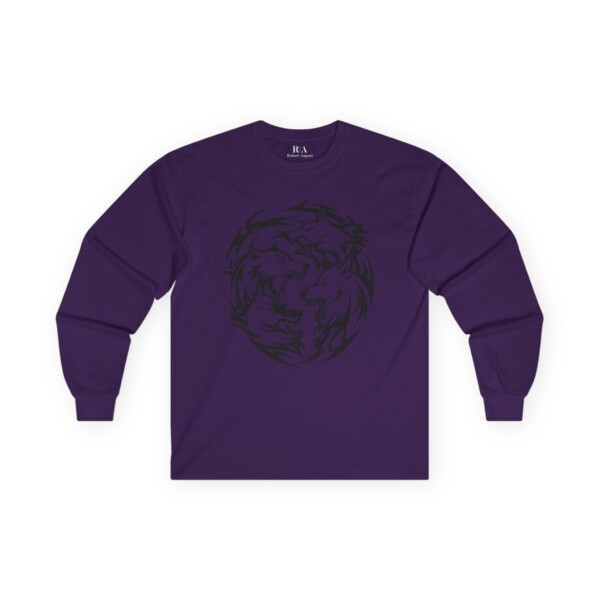 Alpha’s Embrace - Long Sleeve Graphic Tee - Image 3