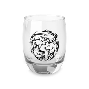 Alpha’s Embrace - Whiskey Glass