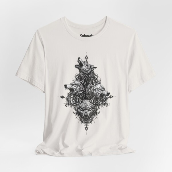 Alpha’s Wrath- Jersey Cotton Graphic Tee Shirt - Image 3