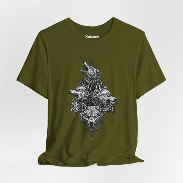 Alpha’s Wrath- Jersey Cotton Graphic Tee Shirt - Image 2