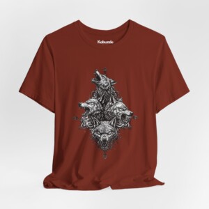 Alpha’s Wrath- Jersey Cotton Graphic Tee Shirt