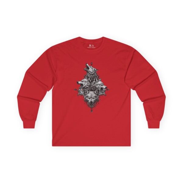 Alpha’s Wrath - Long Sleeve Graphic Tee - Image 4