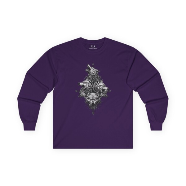 Alpha’s Wrath - Long Sleeve Graphic Tee - Image 3