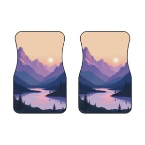 Alpine Afterglow - Car Mats (2x Front)