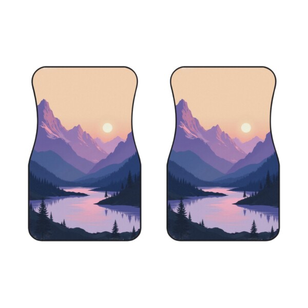 Alpine Afterglow - Car Mats (2x Front)