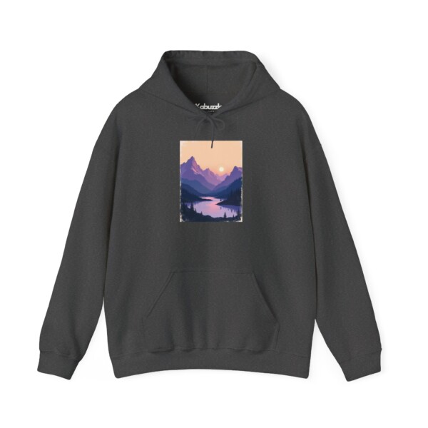 Alpine Afterglow - Hooded Sweatshirt - Image 4