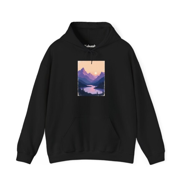 Alpine Afterglow - Hooded Sweatshirt - Image 5