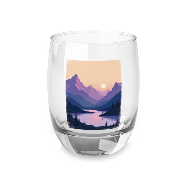 Alpine Afterglow - Whiskey Glass