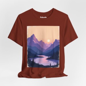 Alpine Guardian - Jersey Cotton Graphic Tee Shirt