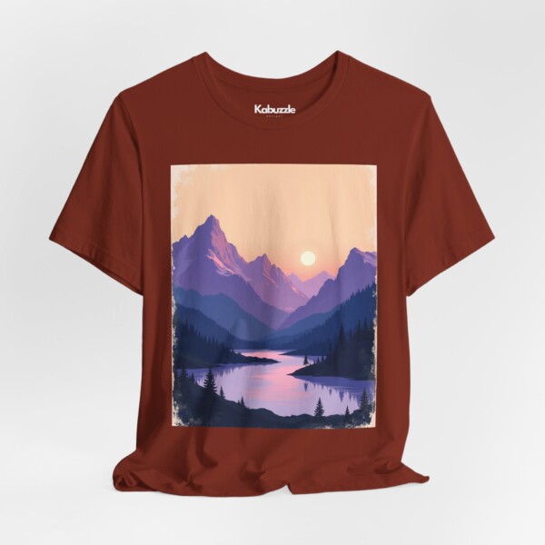 Alpine Guardian - Jersey Cotton Graphic Tee Shirt
