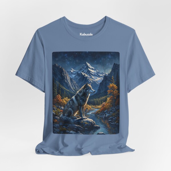 Alpine Guardian- Jersey Cotton Graphic Tee Shirt - Image 5