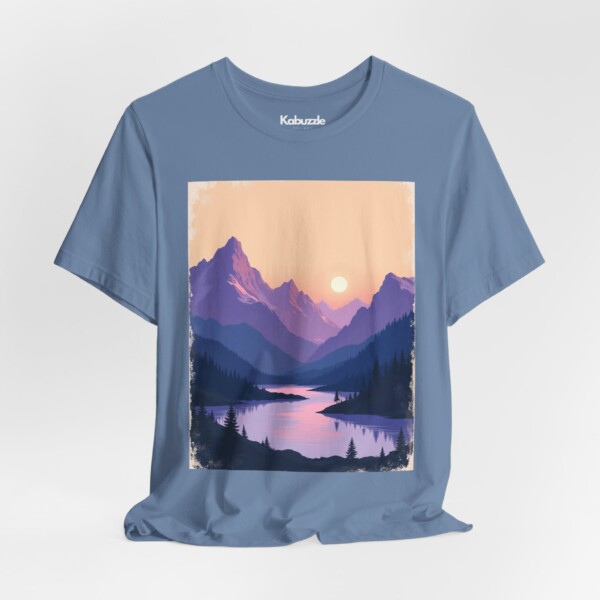 Alpine Guardian - Jersey Cotton Graphic Tee Shirt - Image 5