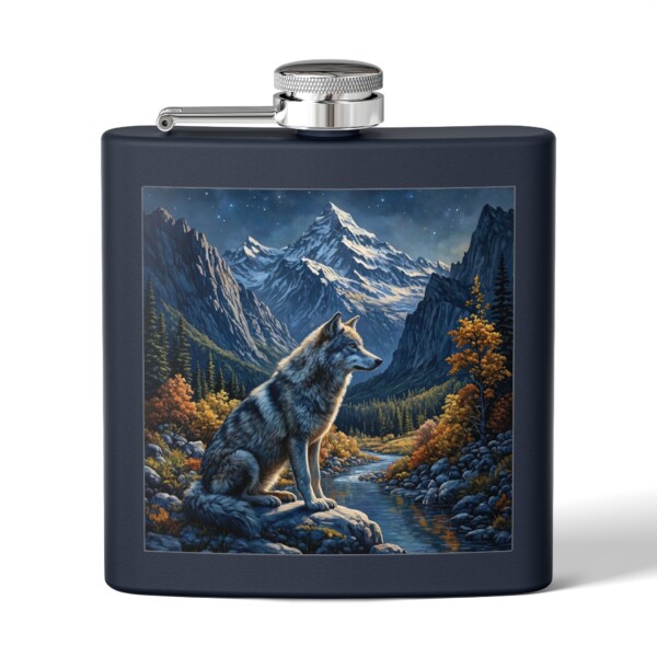 Alpine Guardian- Stainless Steel Flask, 6oz - Image 9