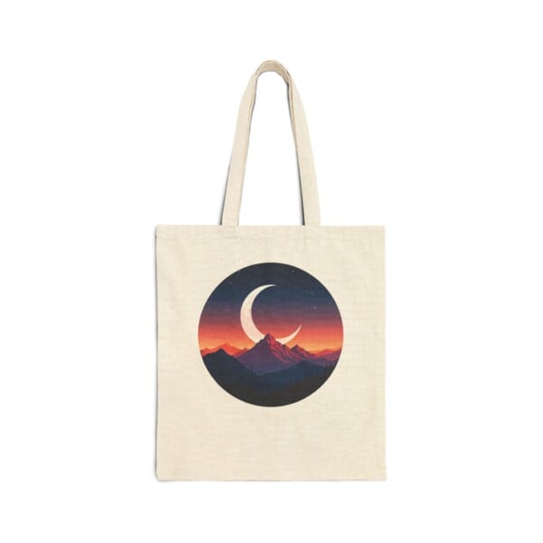 Alpine Moonlit Dream - Canvas Tote