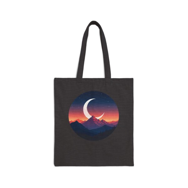 Alpine Moonlit Dream - Canvas Tote - Image 2