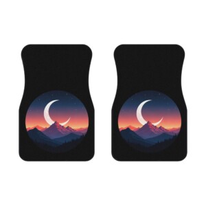 Alpine Moonlit Dream - Car Mats (2x Front)