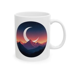 Alpine Moonlit Dream - Coffee Mug