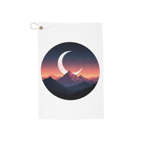 Alpine Moonlit Dream  - Golf Towel