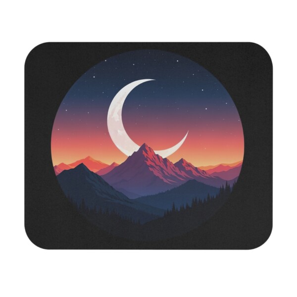 Alpine Moonlit Dream - Mouse Pad