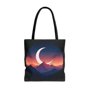Alpine Moonlit Dream- Tote Bag