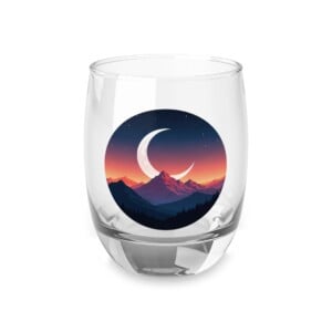 Alpine Moonlit Dream - Whiskey Glass