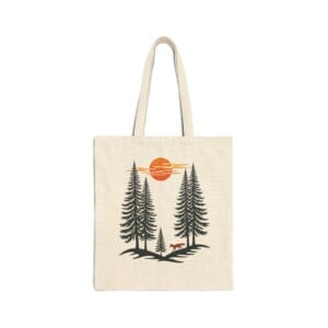 Among the Pines - Canvas Tote
