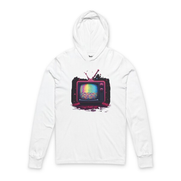 Analog Dreams in a Digital World - Hooded Long Sleeve Tee Shirt