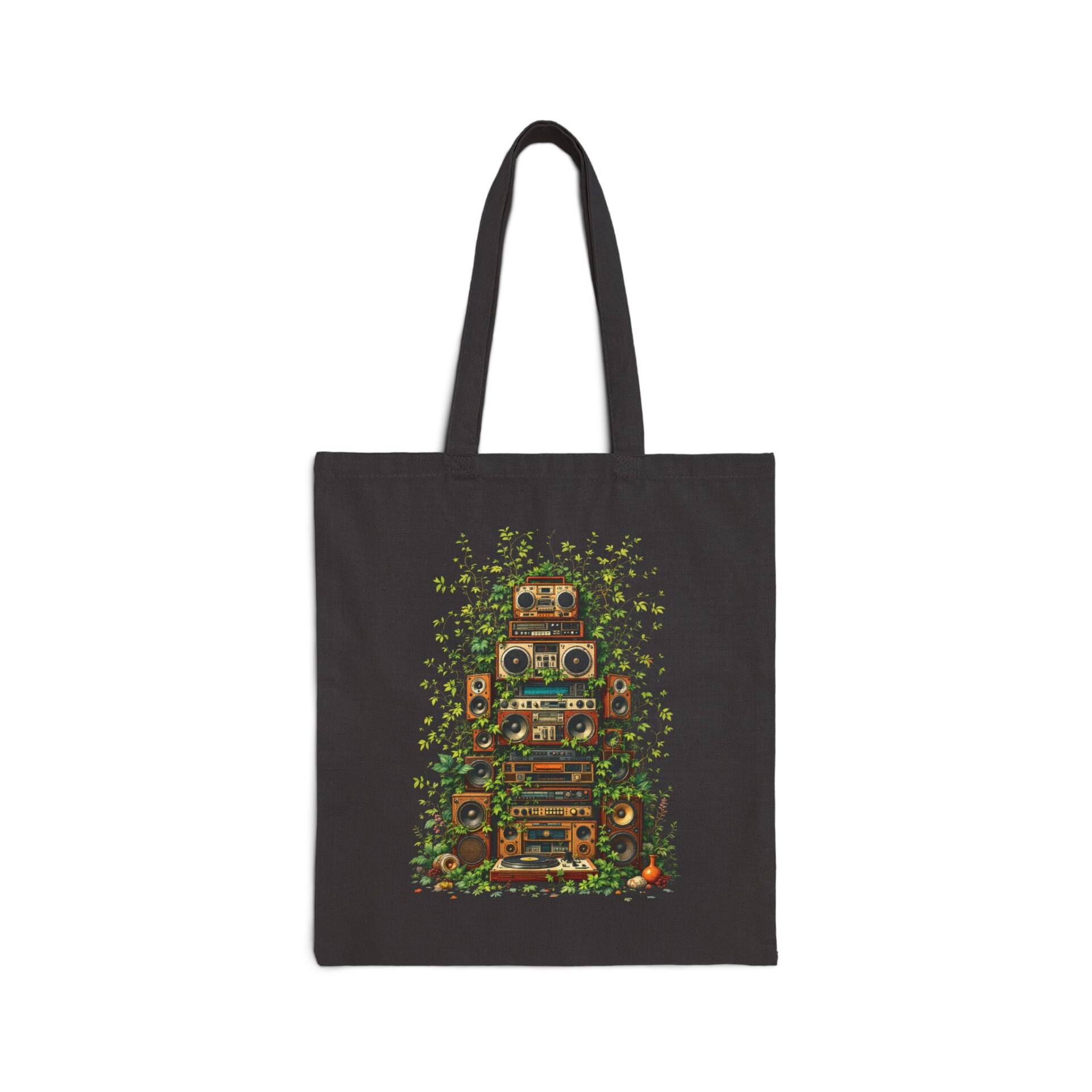 Grooves Gone Green - Canvas Tote - Image 2