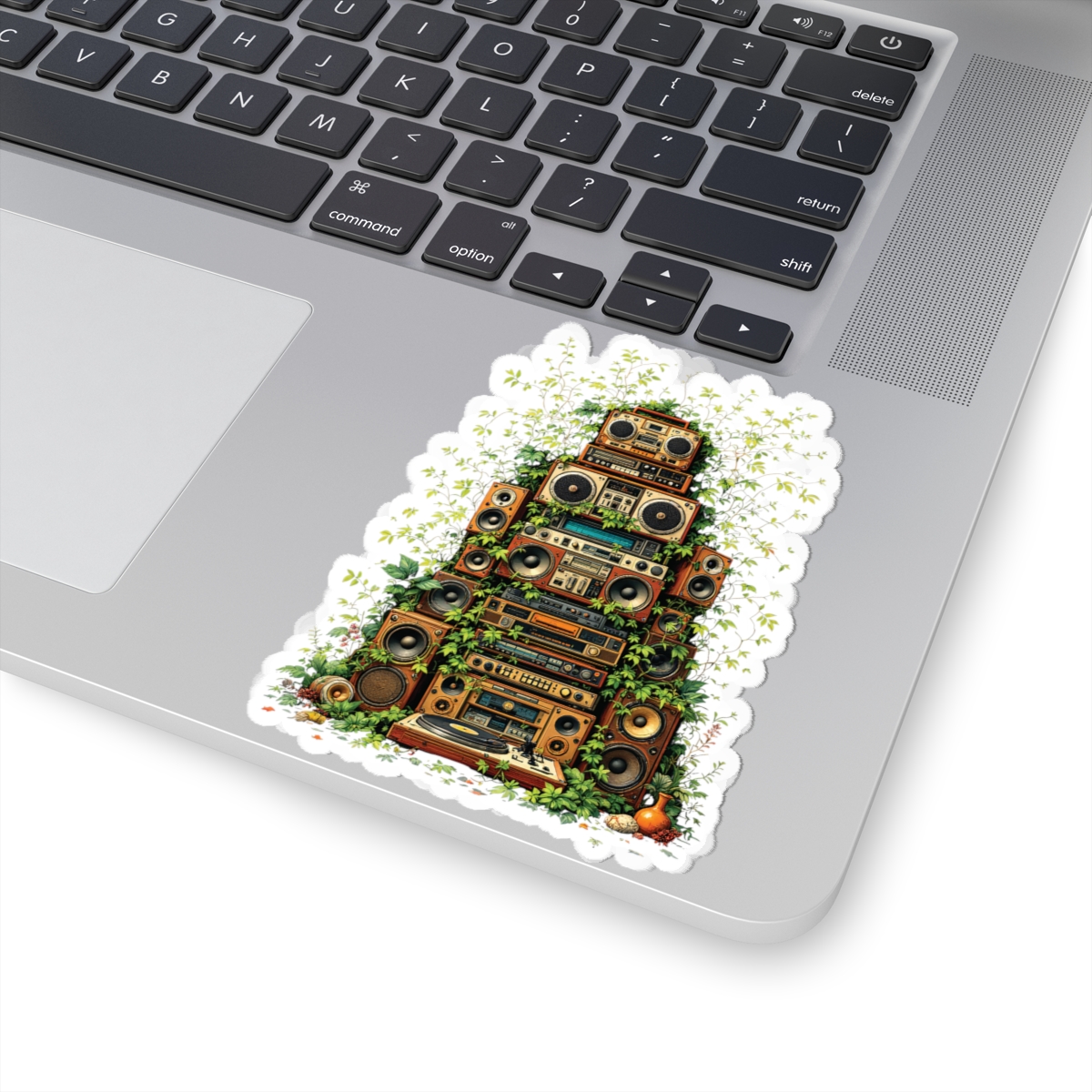 Grooves Gone Green - Kiss Cut Sticker - Image 2