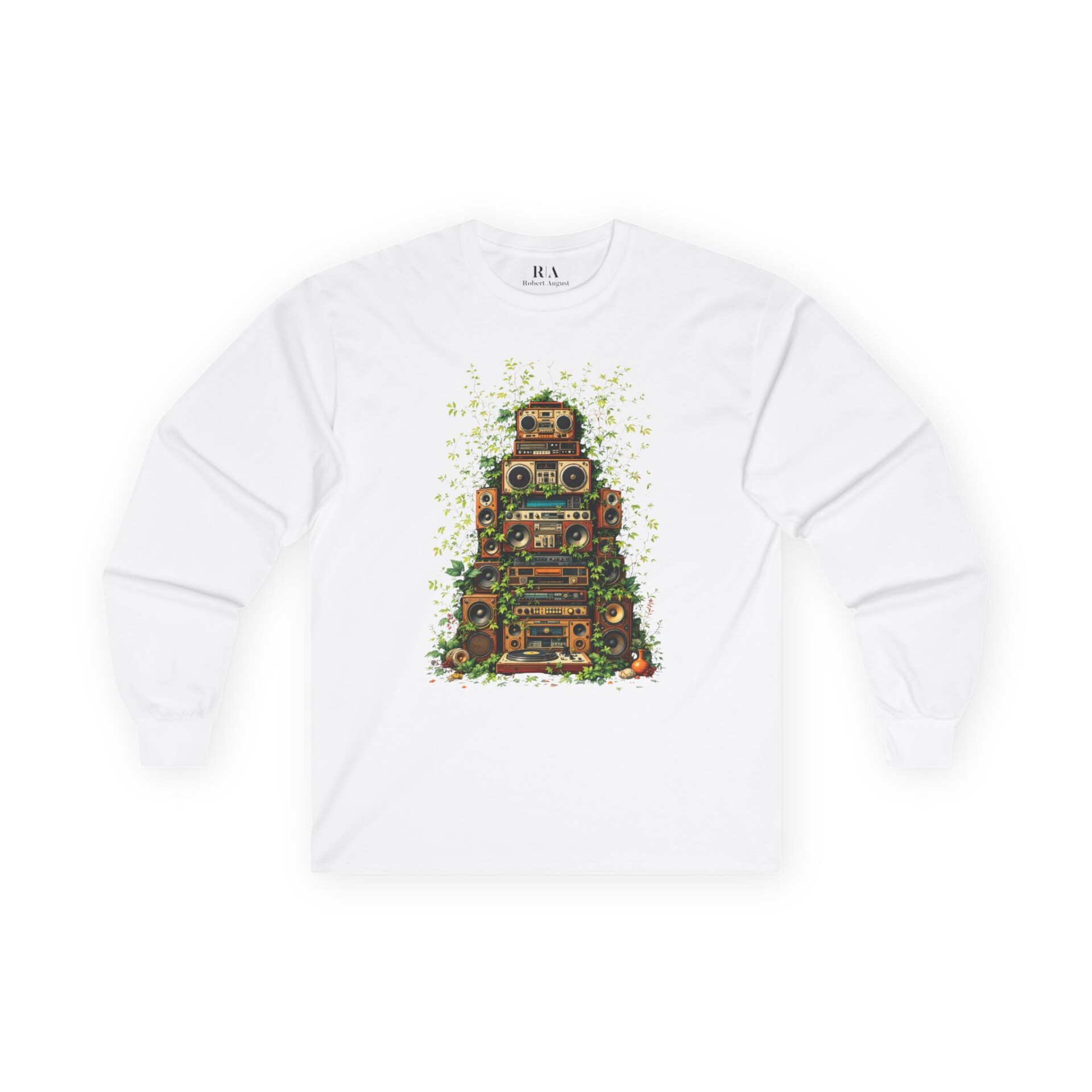 Grooves Gone Green - Long Sleeve Graphic Tee - Image 2
