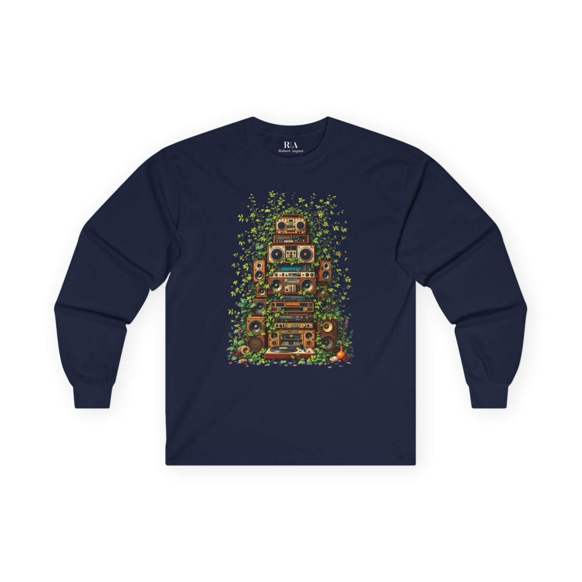 Grooves Gone Green - Long Sleeve Graphic Tee - Image 9