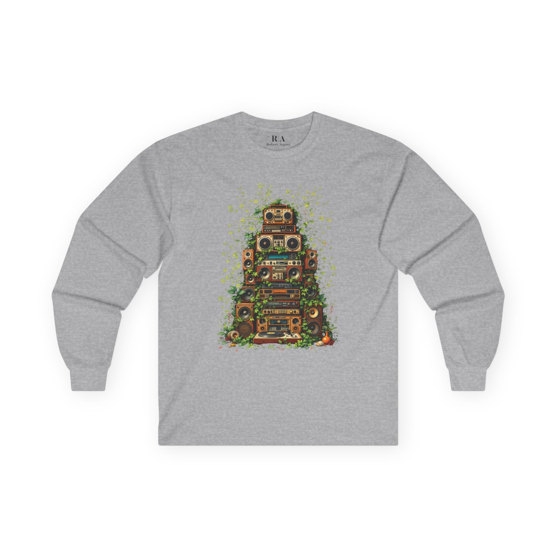 Grooves Gone Green - Long Sleeve Graphic Tee - Image 8