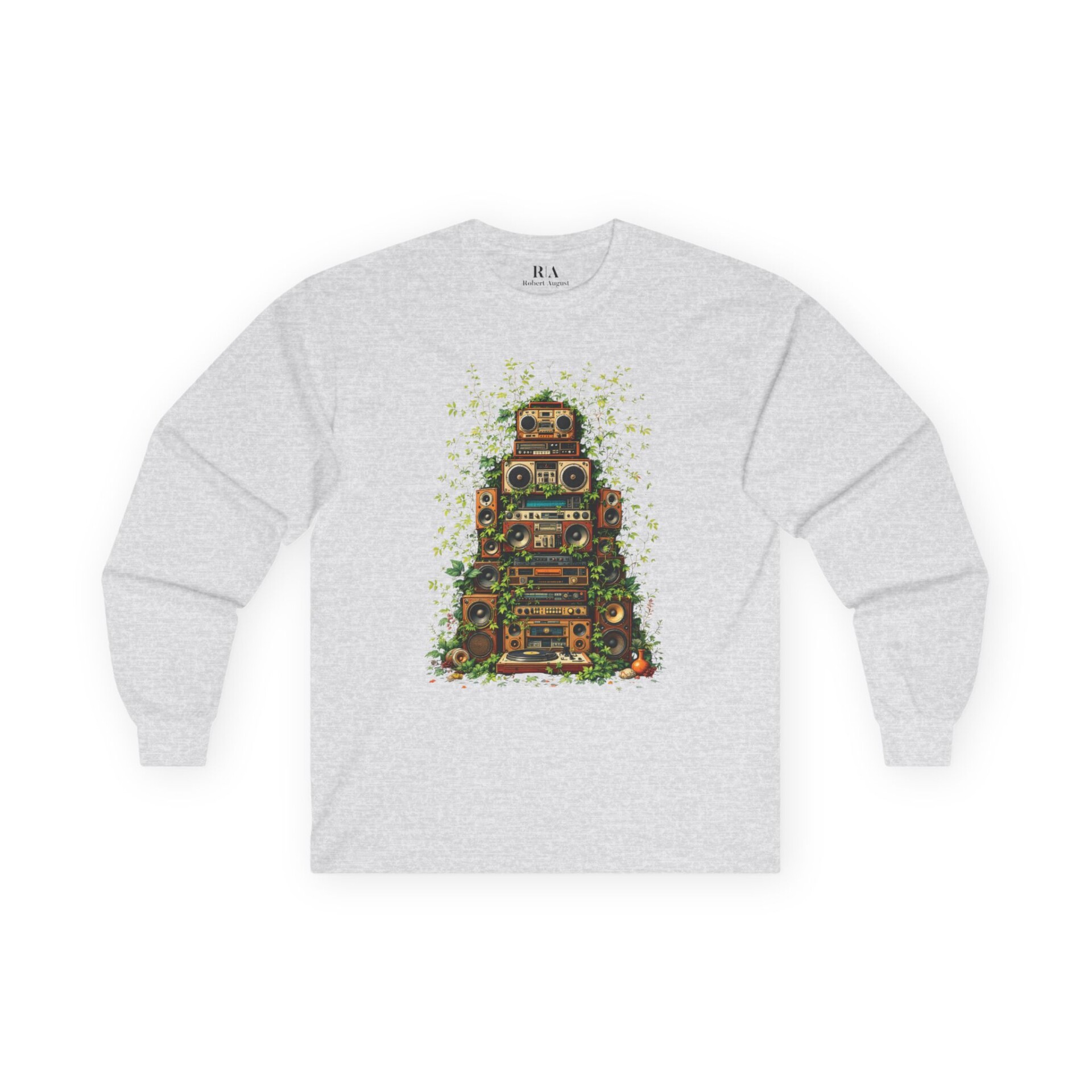 Grooves Gone Green - Long Sleeve Graphic Tee - Image 7