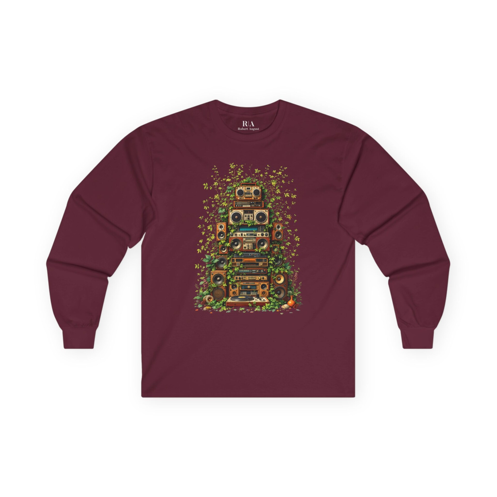 Grooves Gone Green - Long Sleeve Graphic Tee - Image 6