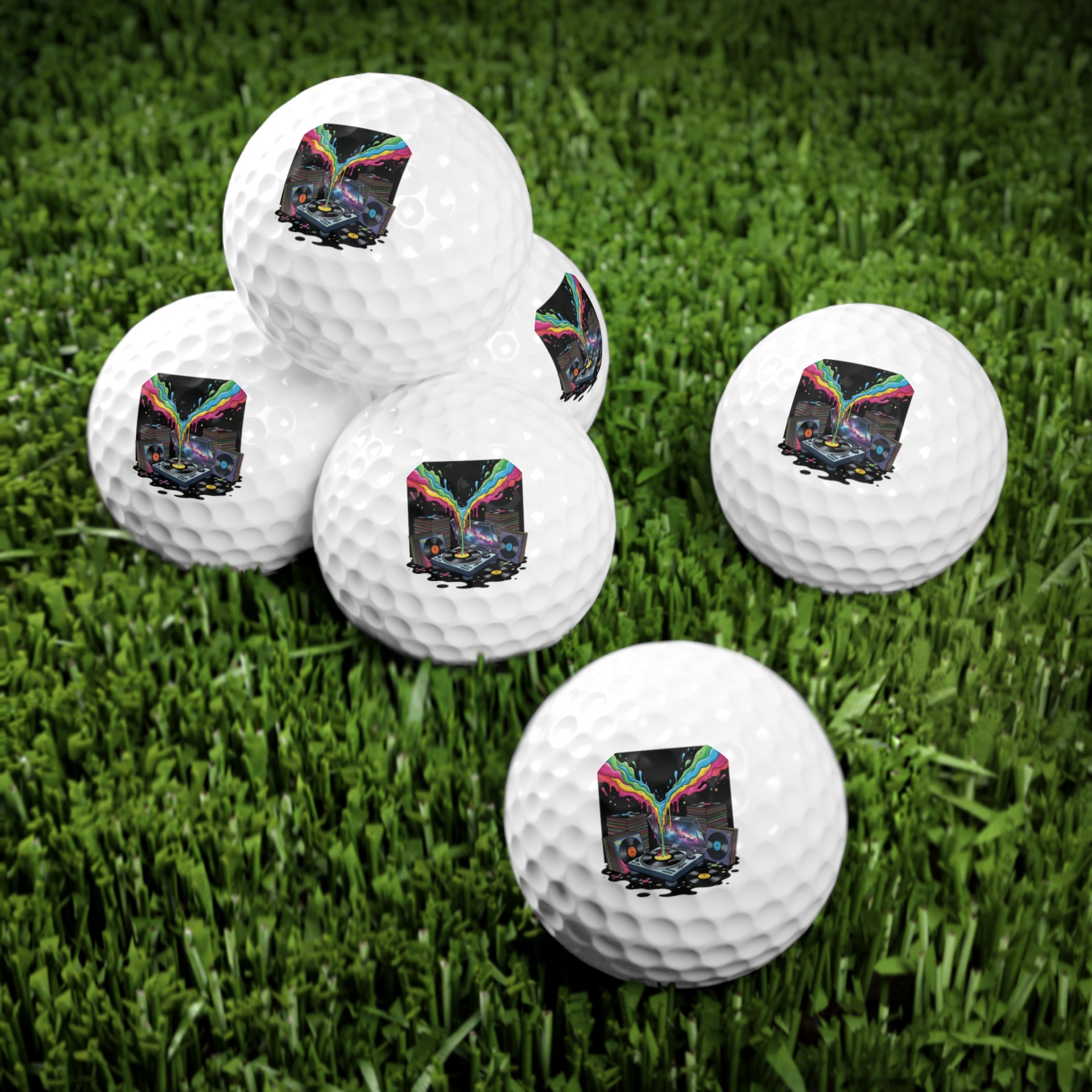 Grooves of the Galaxy - Golf Balls (Set of 6) - Image 3