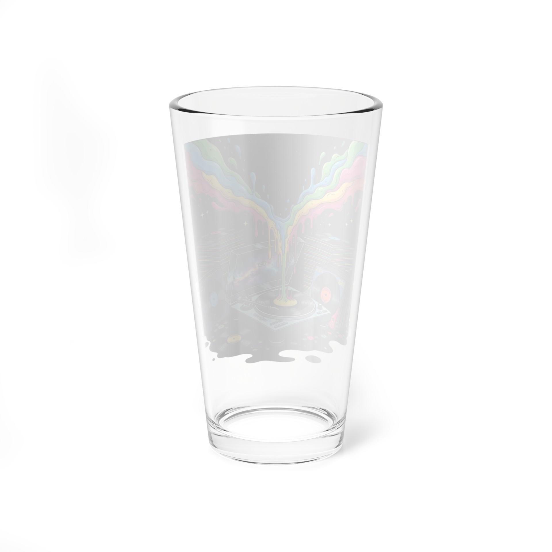 Grooves of the Galaxy - Pint Glass, 16oz - Image 3