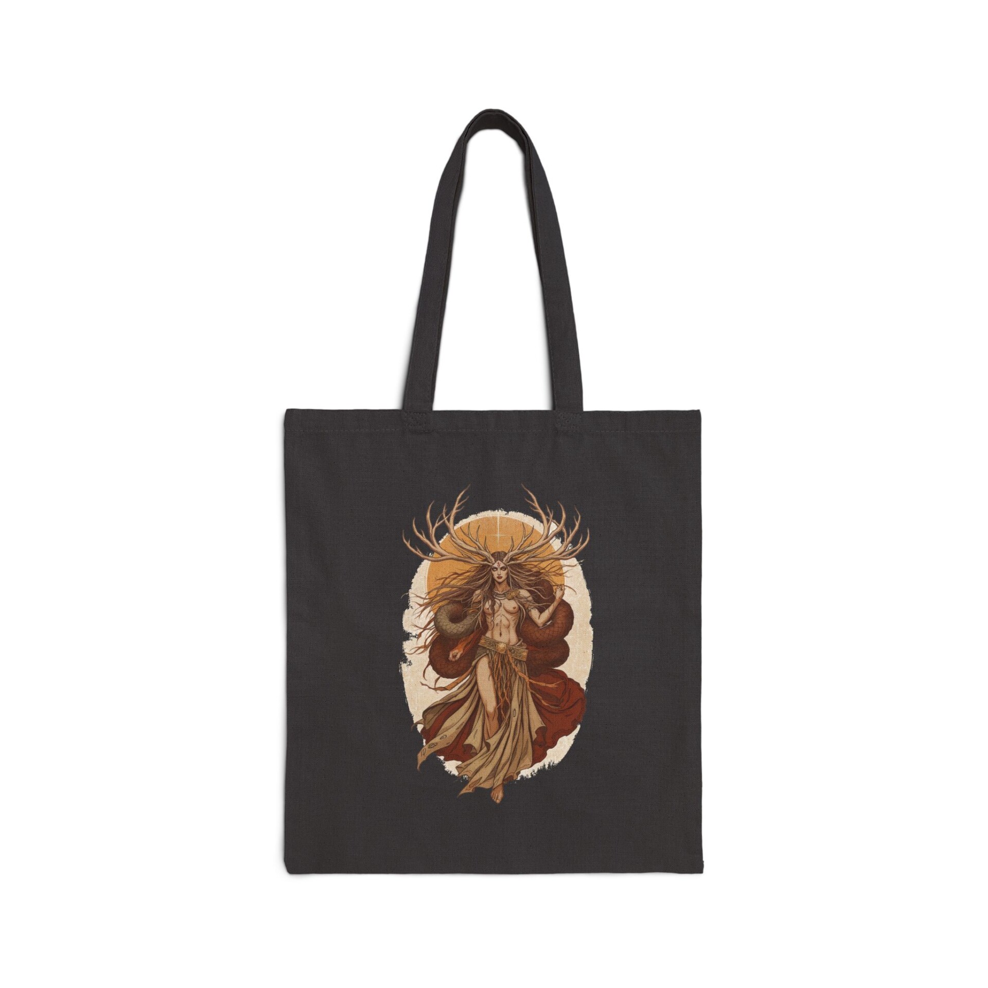 Guardian of the Mystical Wilds - Canvas Tote - Image 2