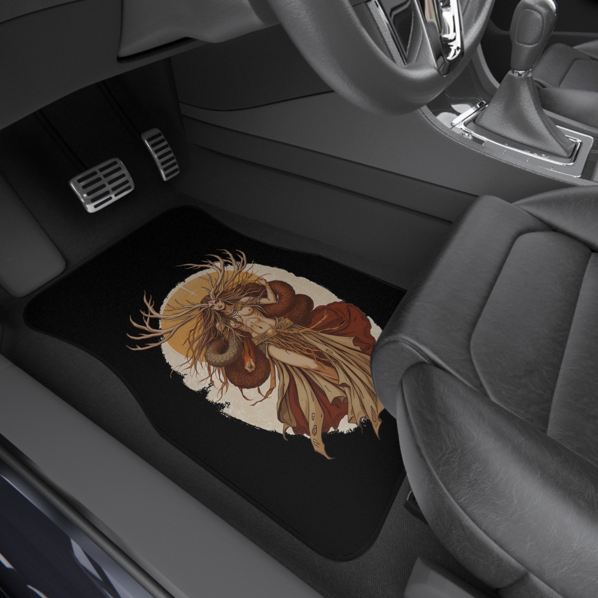 Guardian of the Mystical Wilds - Car Mats (2x Front) - Image 4