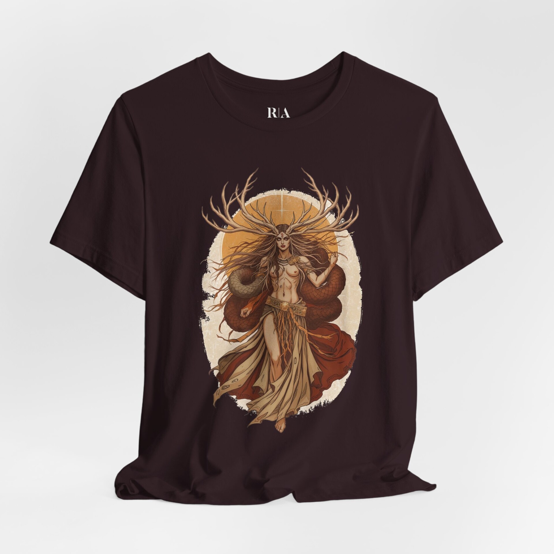 Guardian of the Mystical Wilds - Jersey Cotton Graphic Tee Shirt - Image 9