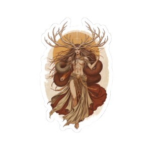 Guardian of the Mystical Wilds - Kiss Cut Sticker