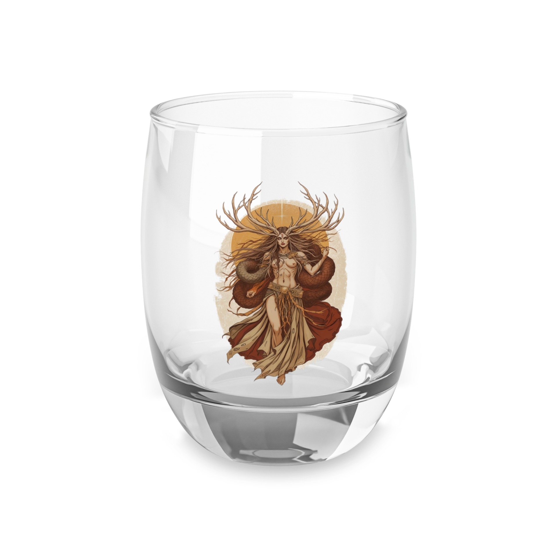 Guardian of the Mystical Wilds - Whiskey Glass