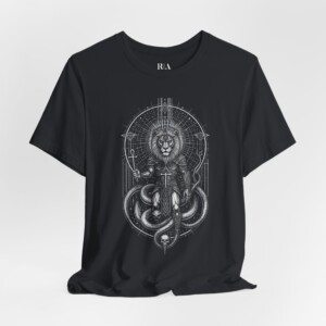 Ankh of Valor - Jersey Cotton Graphic Tee Shirt