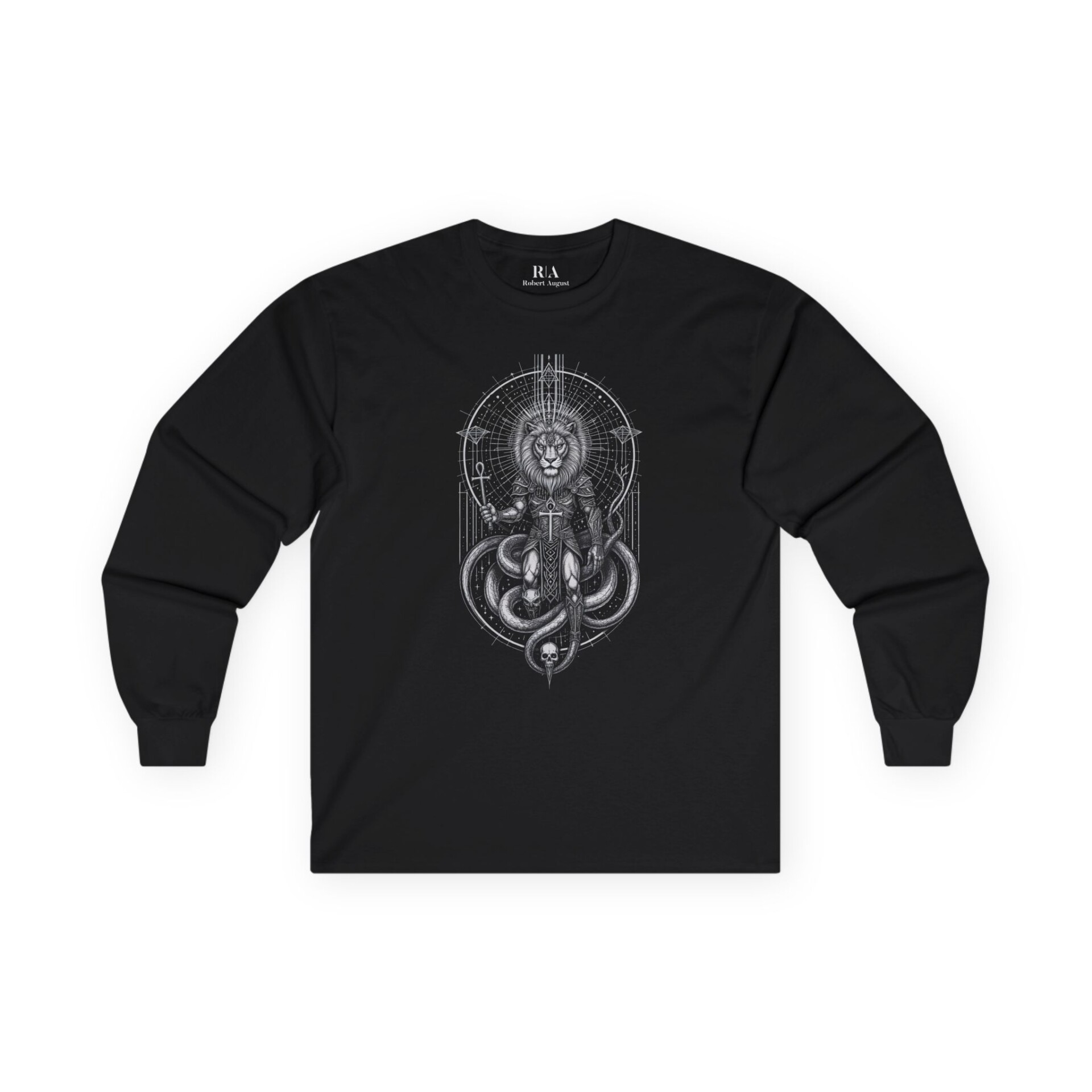Ankh of Valor - Long Sleeve Graphic Tee - Image 2