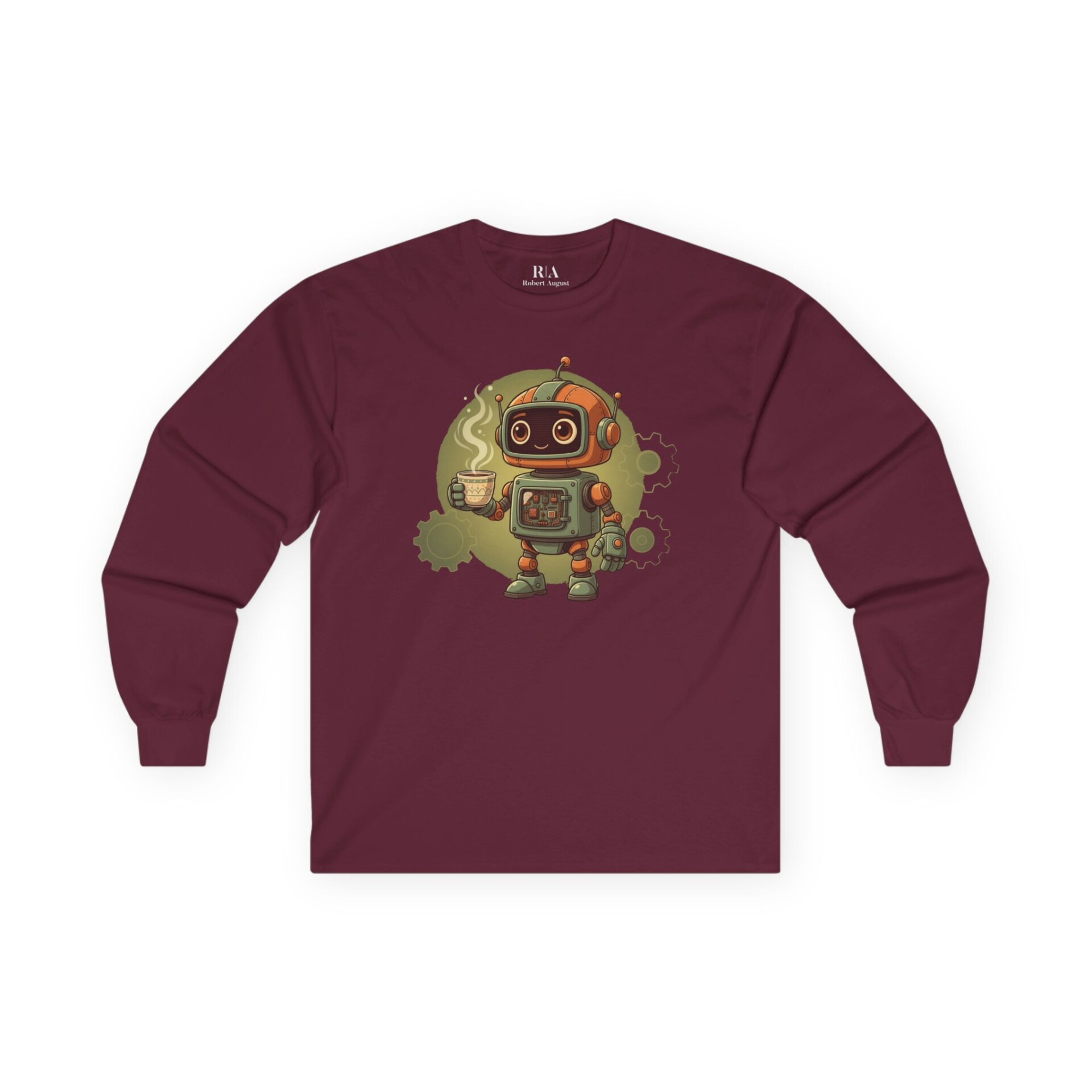 Bits, Bots, and Brews - Long Sleeve Graphic Tee - Image 4
