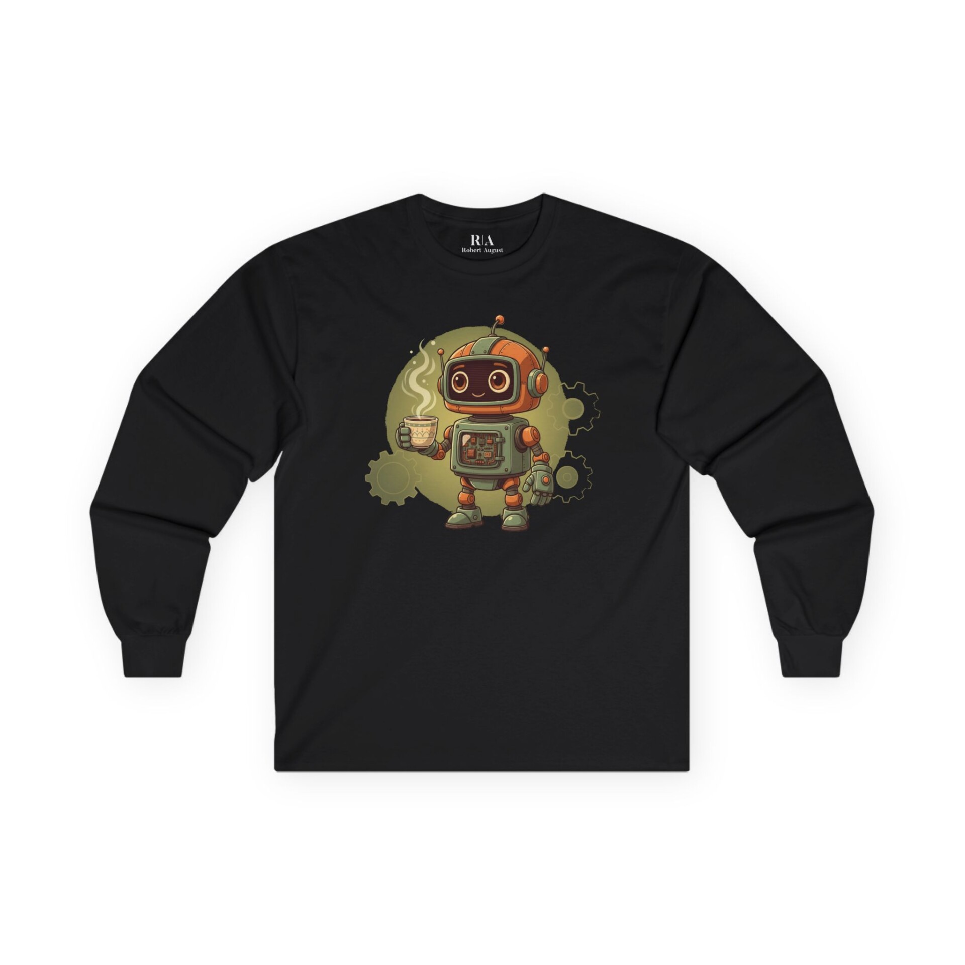 Bits, Bots, and Brews - Long Sleeve Graphic Tee - Image 3