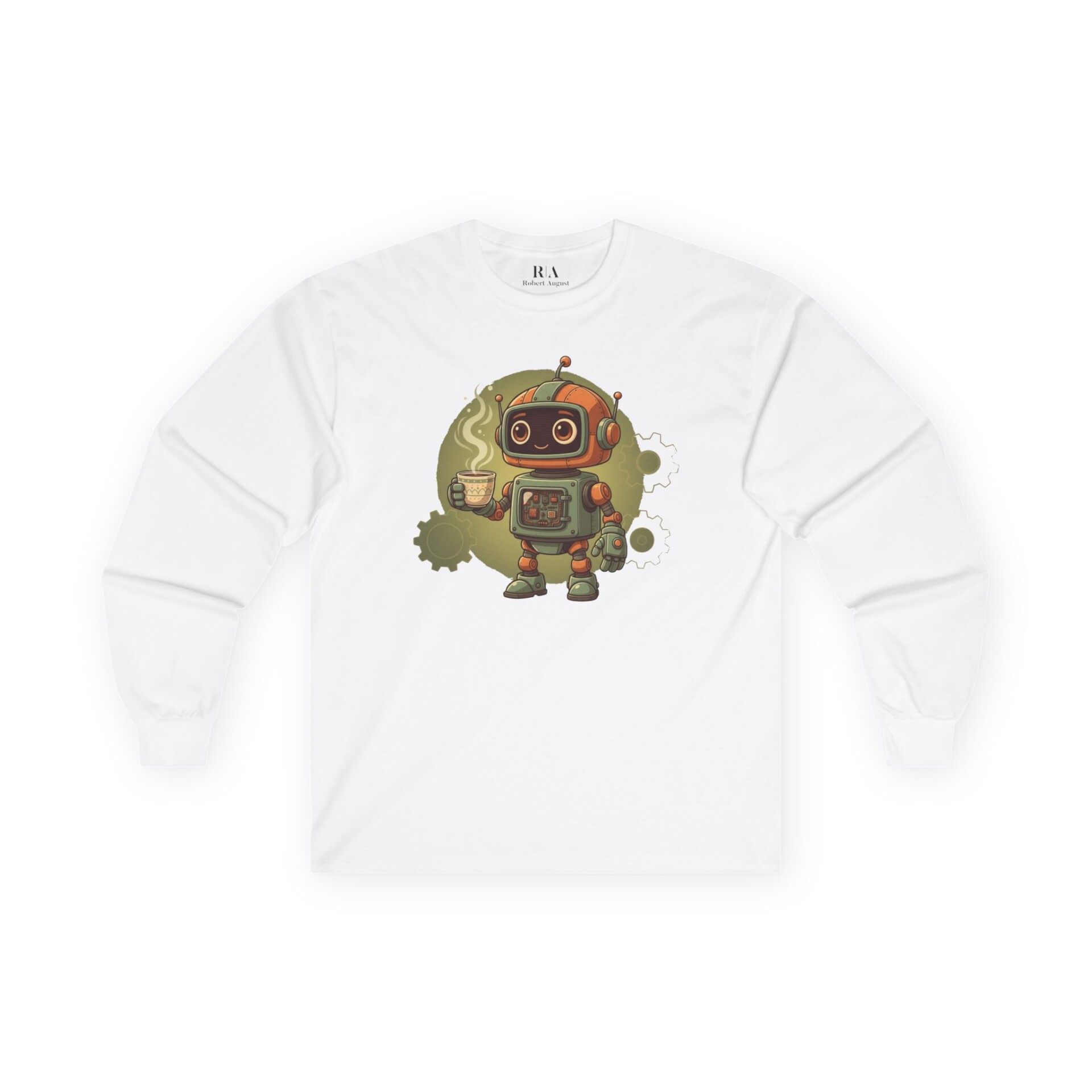 Bits, Bots, and Brews - Long Sleeve Graphic Tee - Image 2