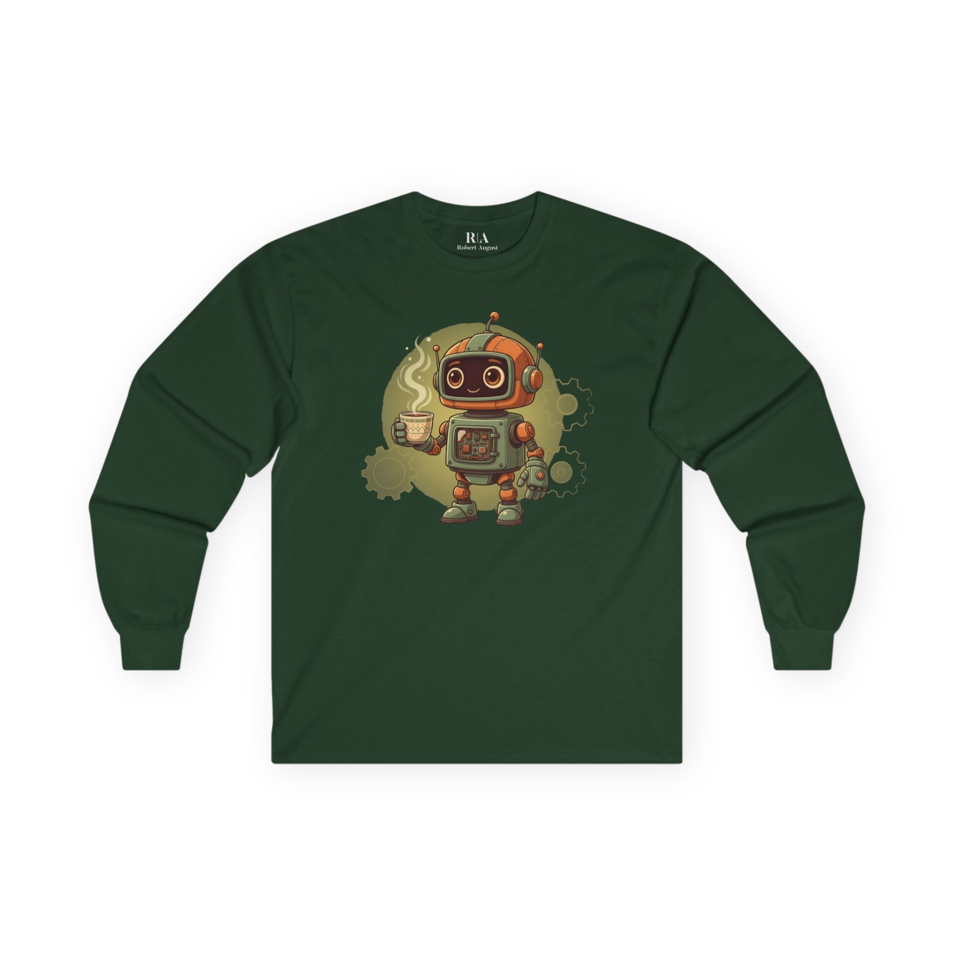 Bits, Bots, and Brews - Long Sleeve Graphic Tee